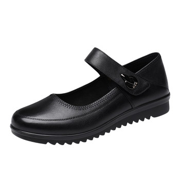 Women's red dragonfly single shoes casual leather shoes Women's red dragonfly single shoes casual leather shoes