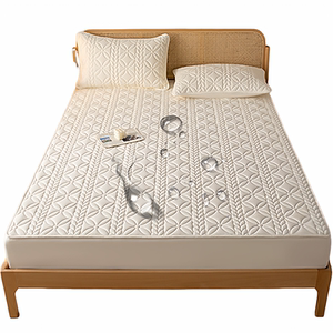 Class A Waterproofing Iruria Thick Bed Cover Single Plagcape Set Set Squats Mattress Protective Cover Slide Dust Premier
 Class A Waterproofing Iruria Thick Bed Cover Single Plagcape Set Set Squats Mattress Protective Cover Slide Dust Premier