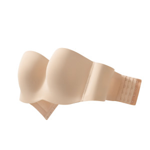 Mutton girl's strapless underwear big breasts show small cool feeling breathable gathering breasts to prevent sagging women's bra bra 
Mutton girl's strapless underwear big breasts show small cool feeling breathable gathering breasts to prevent sagging women's bra bra