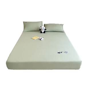 MUJI Class A Cotton Cartoon Bed Sheet Single-piece Pure Cotton Mattress Protective Cover Student Dormitory Single-person Three-piece Set 
MUJI Class A Cotton Cartoon Bed Sheet Single-piece Pure Cotton Mattress Protective Cover Student Dormitory Single-person Three-piece Set