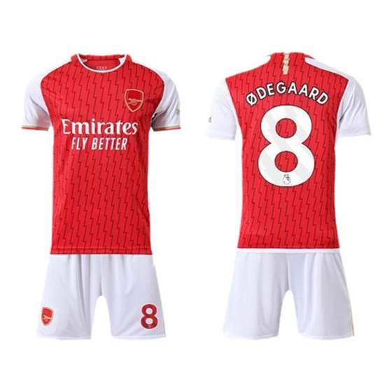 2526 Arsenal Jersey Odegaard Saka Football Suit Boys and Children Home and Away Customized Match Training Suit
2526 Arsenal Jersey Odegaard Saka Football Suit Boys and Children Home and Away Customized Match Training Suit