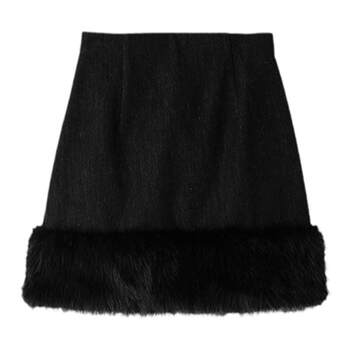 Lilybrown autumn and winter retro high waist skirt
 Lilybrown autumn and winter retro high waist skirt