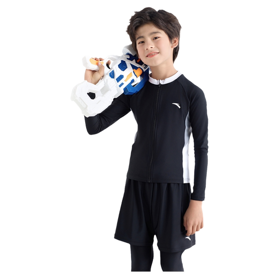 Anta boys swimsuit mid-large children 2025 new sun protection quick-drying three-piece set children's trousers long sleeve split boys
Anta boys swimsuit mid-large children 2025 new sun protection quick-drying three-piece set children's trousers long sleeve split boys