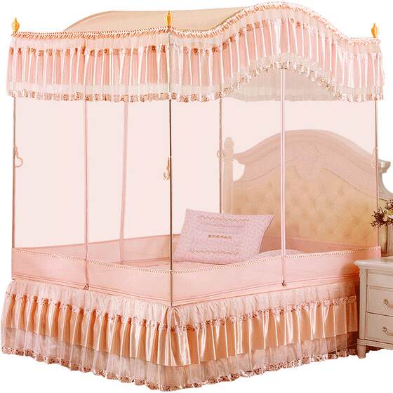 Demona thickened protective arched mosquito net princess style three-door zipper sitting bed type thick stainless steel bottomed
Demona thickened protective arched mosquito net princess style three-door zipper sitting bed type thick stainless steel bottomed