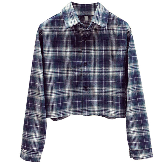 Short plaid shirt for women 2025 spring and summer new Korean style fashionable exterior air conditioning cardigan sun protection top thin coat
Short plaid shirt for women 2025 spring and summer new Korean style fashionable exterior air conditioning cardigan sun protection top thin coat