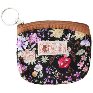 Small pocket small bag broken flower cloth purse female middle -aged and elderly retro mini zipper small square coin bag Small pocket small bag broken flower cloth purse female middle -aged and elderly retro mini zipper small square coin bag