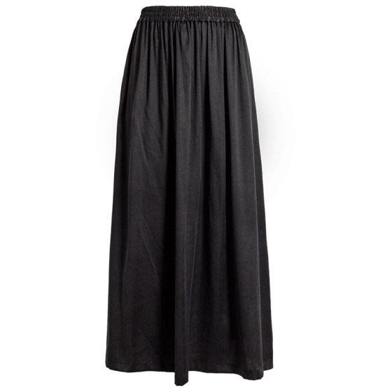 Chinese classic silk fragrance cloud saom black skirt simple fashionable and versatile semi-elastic long skirt for women summer
Chinese classic silk fragrance cloud saom black skirt simple fashionable and versatile semi-elastic long skirt for women summer