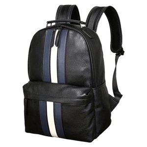 Men's backpack genuine leather color-blocking backpack casual travel men's bag large capacity business travel backpack multi-pocket bag 
Men's backpack genuine leather color-blocking backpack casual travel men's bag large capacity business travel backpack multi-pocket bag