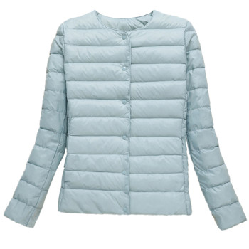 2022 short inner bile round V -neck down jacket round neck
 2022 short inner bile round V -neck down jacket round neck