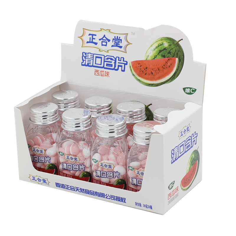 鄭和堂清口潤喉糖 - フルーツ風味ミントキャンディ - 3パック (3