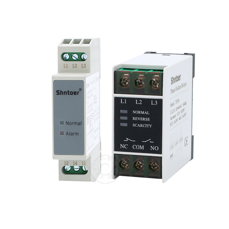 Control Eléctrico Riel DIN 35mm Relé De Secuencia De Fase Trifásico TG30, Protección Contra Pérdida De Fase E Inversión, 220-380VAC, 5A Contactor Trifasico