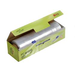 PE takeaway stretch film packaging small roll 5cm leak-proof PE takeaway stretch film packaging small roll 5cm leak-proof