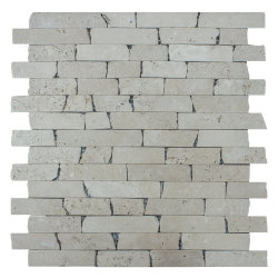 Natural marble travertine long wabi-sabi culture stone Natural marble travertine long wabi-sabi culture stone