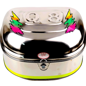 Motorcycle trunk trunk electric car rear trunk extra large scooter motorcycle thickened stainless steel universal 
Motorcycle trunk trunk electric car rear trunk extra large scooter motorcycle thickened stainless steel universal