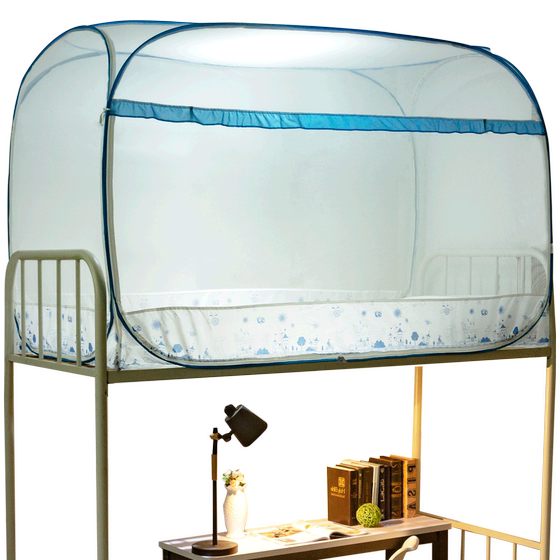 Mosquito net student dormitory folding child bed, mother bed, laying down and dropping 0.8 meters 1M 1M children's installation of Mongolian bag Mosquito net student dormitory folding child bed, mother bed, laying down and dropping 0.8 meters 1M 1M children's installation of Mongolian bag