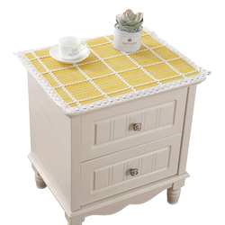 Simple dustproof cover TV cover refrigerator washing machine nightstand cover cloth multi-purpose towel cover small tablecloth square towel Simple dustproof cover TV cover refrigerator washing machine nightstand cover cloth multi-purpose towel cover small tablecloth square towel