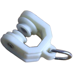 Curtain track accessories pulley roller roller old style curved rail Curtain track accessories pulley roller roller old style curved rail