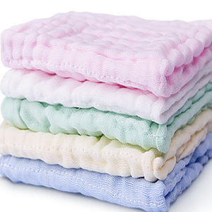 Kaili baby saliva towel newborn cotton gauze small square towel face towel baby supplies bath towel Kaili baby saliva towel newborn cotton gauze small square towel face towel baby supplies bath towel