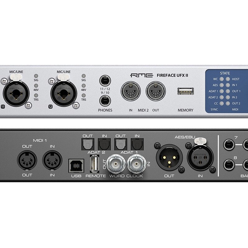 RME Fireface UFX II オーディオインターフェイス(Rev.A) Fireface UFX II - Synthax Japan Inc. [シンタックスジャパン]