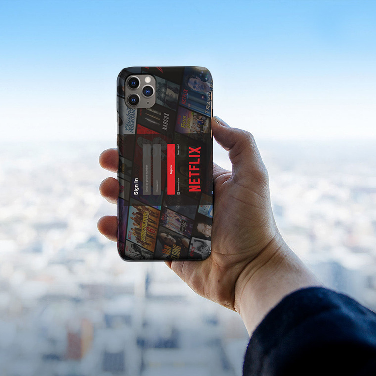 Netflix Sign In New Tough Shockproof 15, 14, 13, 12 iPhone Case