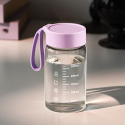 Glass Water Cup for Women, New 2025 Model, High Aesthetic Value, Milk and Soy Milk Cup with Scale, Portable Home Coffee Cup Glass Water Cup for Women, New 2025 Model, High Aesthetic Value, Milk and Soy Milk Cup with Scale, Portable Home Coffee Cup