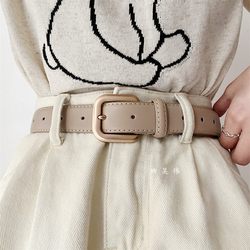 High-End Vintage Leather Belt for Women, Genuine Leather, Korean 2025 New Style, Fashionable and Versatile, Jeans Belt for Women, Black Wide High-End Vintage Leather Belt for Women, Genuine Leather, Korean 2025 New Style, Fashionable and Versatile, Jeans Belt for Women, Black Wide