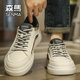 Semir men's shoes 2025 new autumn trendy shoes sports casual sneakers high-end versatile men's white trendy shoes W Semir men's shoes 2025 new autumn trendy shoes sports casual sneakers high-end versatile men's white trendy shoes W