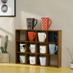 Zakka Solid Wood Desktop Storage Box Modern Minimalist Water Cup Holder Storage Rack Multi-Layer Wall-Mounted Grid Storage Zakka Solid Wood Desktop Storage Box Modern Minimalist Water Cup Holder Storage Rack Multi-Layer Wall-Mounted Grid Storage