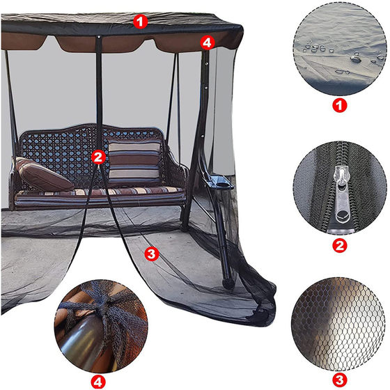 Outdoor swing rocking chair mosquito net garden swing mosquito net iron rocking bed zipper single door mesh cover spot
Outdoor swing rocking chair mosquito net garden swing mosquito net iron rocking bed zipper single door mesh cover spot
