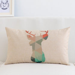 Lumbar pillow cotton and linen rectangular sofa pillow long pillow long pillow pillow cushion lumbar pillow Nordic linen cushion with core Lumbar pillow cotton and linen rectangular sofa pillow long pillow long pillow pillow cushion lumbar pillow Nordic linen cushion with core