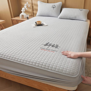 Class A mother and baby grade embroidery cotton bed cover Xinjiang cotton filling pure cotton mattress protective cover Nantong 
Class A mother and baby grade embroidery cotton bed cover Xinjiang cotton filling pure cotton mattress protective cover Nantong