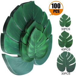 Hawaii artificial tropical simulated plant turtle leaf party home office photo frame background wall decoration Hawaii artificial tropical simulated plant turtle leaf party home office photo frame background wall decoration