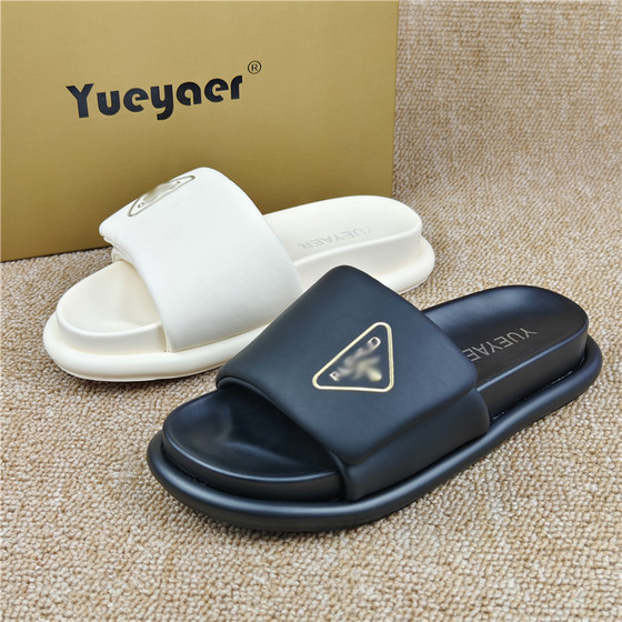 Authentic Yueyaer broken-size processing for women's shoes, thick-soled flip-flops, fashionable casual and light sandals, trendy shoes Authentic Yueyaer broken-size processing for women's shoes, thick-soled flip-flops, fashionable casual and light sandals, trendy shoes