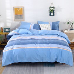 Four-Piece Set of Coarse Cotton Pure Cotton 100% Thickened Bed Sheet, Duvet Cover, Quilt Cover, Simple Bedding, Suitable for All Seasons in Shandong Four-Piece Set of Coarse Cotton Pure Cotton 100% Thickened Bed Sheet, Duvet Cover, Quilt Cover, Simple Bedding, Suitable for All Seasons in Shandong