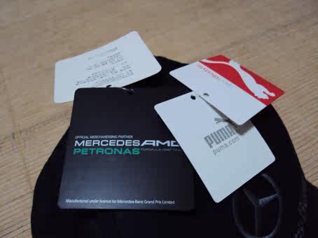 Кепка puma彪马官方正品 f1赛车梅赛德斯amg 车队 中性黑色赛车帽564180