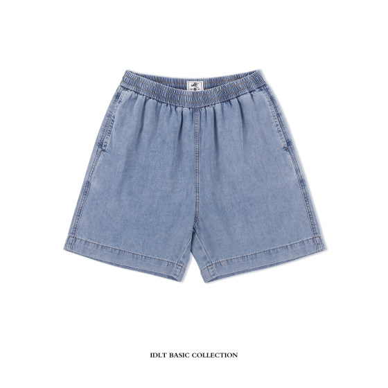IDLT cool-sensing thin denim beach shorts washing blue workwear casual Japanese trendy vacation versatile European and American
IDLT cool-sensing thin denim beach shorts washing blue workwear casual Japanese trendy vacation versatile European and American