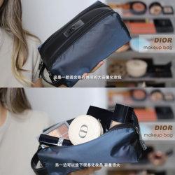 Discover good stuff! Wilderness Large Capacity Cosmetic Bag Travel Toiletries Bag Storage Bag Double-layered Separation Discover good stuff! Wilderness Large Capacity Cosmetic Bag Travel Toiletries Bag Storage Bag Double-layered Separation