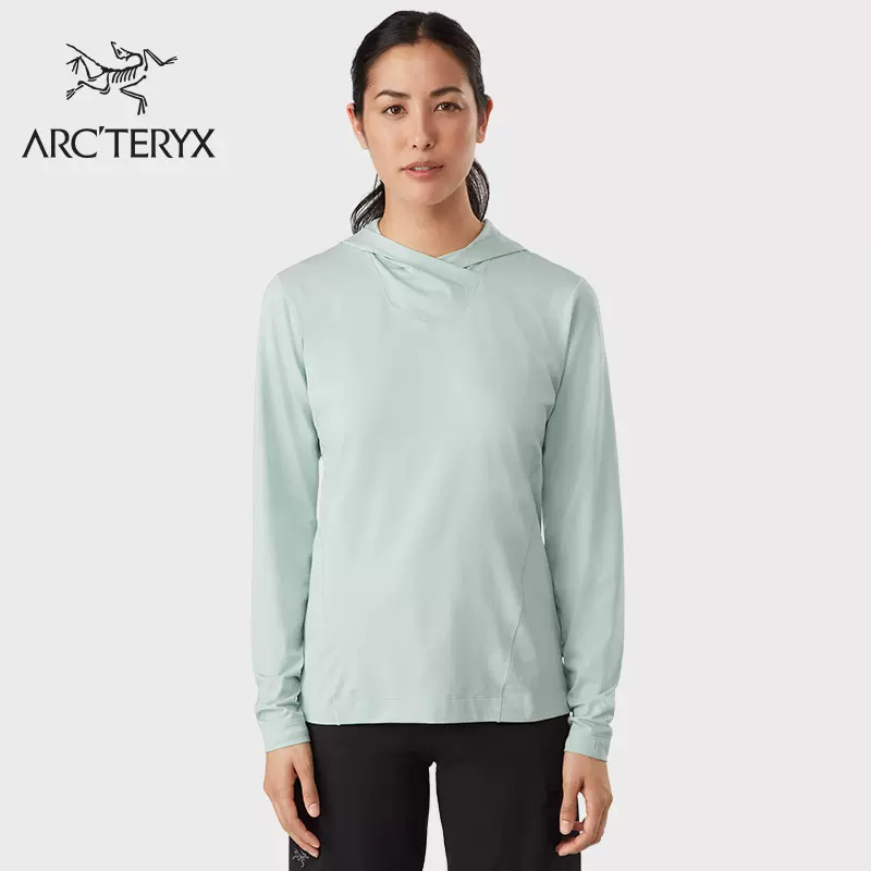 销量第一！ ARC'TERYX 始祖鸟 REMIGE HOODY 女子速干连帽衫 25142