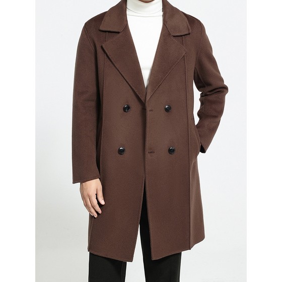 Official website genuine double-sided tweed coat for men 2025 autumn and winter new wool wool jacket warm cashmere mid-length
Official website genuine double-sided tweed coat for men 2025 autumn and winter new wool wool jacket warm cashmere mid-length