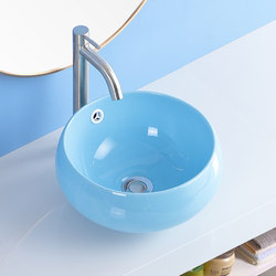 Kindergarten Washbasin, Children's Special Bathroom, Colorful Ceramic Washbasin, Countertop Basin, Round Mini Kindergarten Washbasin, Children's Special Bathroom, Colorful Ceramic Washbasin, Countertop Basin, Round Mini