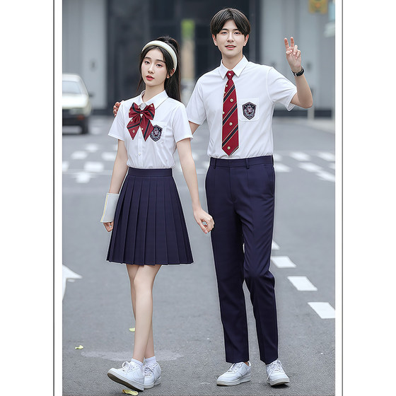 High school students' class uniforms British college style adult sports meeting poetry recitation speech speech uniform school uniform set
High school students' class uniforms British college style adult sports meeting poetry recitation speech speech uniform school uniform set