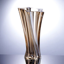 Imported Light Luxury Minimalist Crystal Glass Vase for Flower Arrangement, Large Mouth Vase for Living Room Hydroponic Flowers, European Style Home Decoration Imported Light Luxury Minimalist Crystal Glass Vase for Flower Arrangement, Large Mouth Vase for Living Room Hydroponic Flowers, European Style Home Decoration