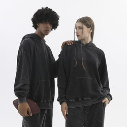 350g80 cotton distressed hooded sweatshirt off shoulder retro washed large terry hoodie oversize 350g80 cotton distressed hooded sweatshirt off shoulder retro washed large terry hoodie oversize