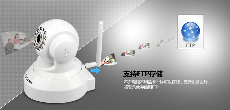 IP-камера единственно eh8135 миллионы HD беспроводной сети камеры IP камеры удаленного сотового телефона радиомониторинга Foscam Wifi Camera