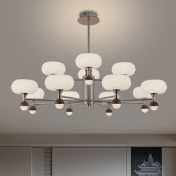French Mid-Century Style Living Room Chandelier, Song-Style Aesthetic Retro Hall Chandelier, High-End Cream Style Zhongshan Lighting Fixtures French Mid-Century Style Living Room Chandelier, Song-Style Aesthetic Retro Hall Chandelier, High-End Cream Style Zhongshan Lighting Fixtures