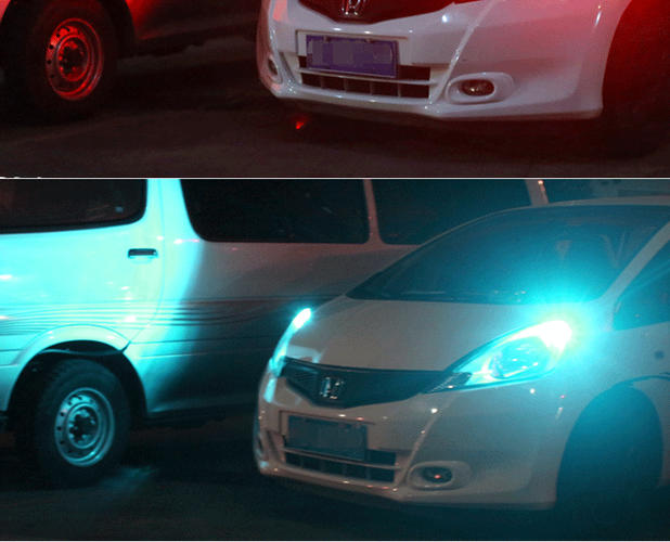 包邮 汽车led示宽灯 超亮冰蓝透镜led示宽灯 日行灯车