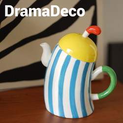 Waist-Carrying Pot/Handmade Ceramic Teapot for Home Use, Cold Water Pot, High-Temperature Resistant Hot Water Pot, High Aesthetic Value, Creative Gift Ornament Waist-Carrying Pot/Handmade Ceramic Teapot for Home Use, Cold Water Pot, High-Temperature Resistant Hot Water Pot, High Aesthetic Value, Creative Gift Ornament