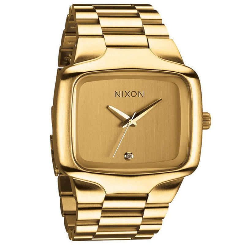 NIXON Player ゴールド 時計 A140509箱付き NIXON Player ゴールド 時計 A140509箱付き