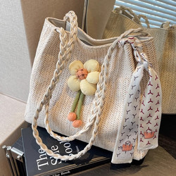 Kangaroo Tote Bag, Summer Commuter Bag, 2025 New Shoulder Bag, Designer Niche Large-Capacity Woven Bag Kangaroo Tote Bag, Summer Commuter Bag, 2025 New Shoulder Bag, Designer Niche Large-Capacity Woven Bag