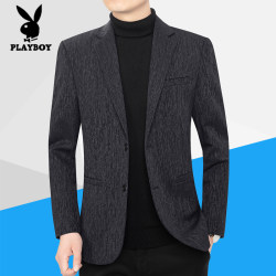 Playboy Suit Jacket for Men, Casual 2025 Autumn New Style, Single Piece Slim Fit Top, Single Suit for Spring and Autumn, Small Suit Playboy Suit Jacket for Men, Casual 2025 Autumn New Style, Single Piece Slim Fit Top, Single Suit for Spring and Autumn, Small Suit